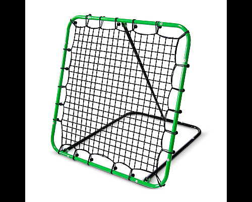 Сітка тренувальна для футболу Neo-Sport Rebounder 120 x 120 см, чорно-зелена