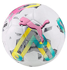 М'яч футбольний Puma Orbita 3 TB (FIFA Quality) розмір 5, біло-рожевий