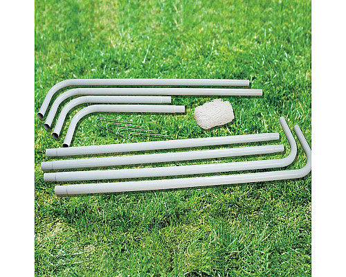 Ворота футбольні MASTER MASSPSO-0006 182 x 122 x 61 см, сірі