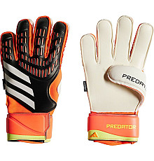 Рукавички воротарські Adidas Predator Glove Match Fingersave IQ4037 р. 8,5, різнокольорові