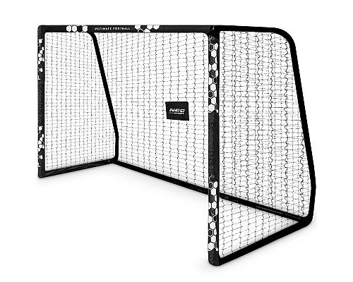 Ворота футбольні Neo‑Sport Hexagon NS‑472 300 х 200 х 120 см, чорні
