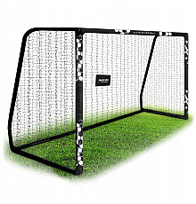Ворота футбольні Neo‑Sport Hexagon NS‑472 300 х 200 х 120 см, чорні