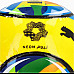 М'яч футбольний Puma Beach Football (FIFA Pro) розмір 5, жовто-синій