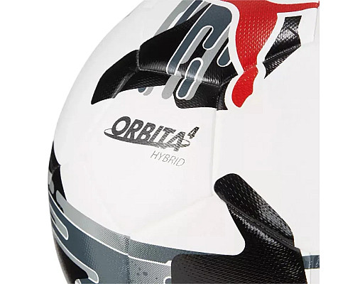 М'яч футбольний Puma Orbita 4 HYB (FIFA Basic)  розмір 5, чорно-білий