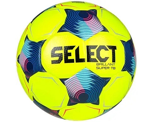 М'яч футбольний Select BRILLANT SUPER FIFA TB v25 розмір 5, зелено-синій