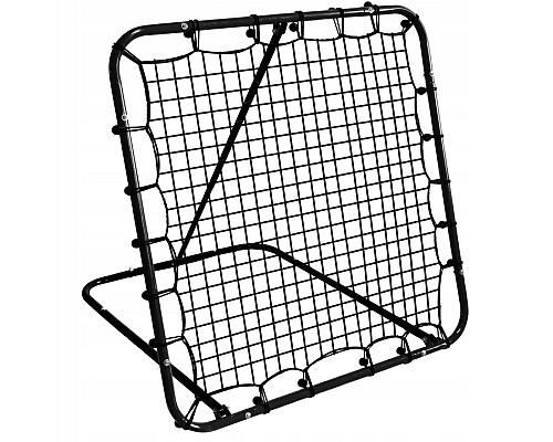Сітка тренувальна для футболу Neo-Sport NS-1490 Rebounder 120 x 120 х 107 см, чорні