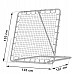 Сітка тренувальна для футболу Neo-Sport NS-1490 Rebounder 120 x 120 х 107 см, чорні