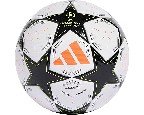 М'яч футбольний Adidas UCL League IX4060 розмір 5, біло-чорний