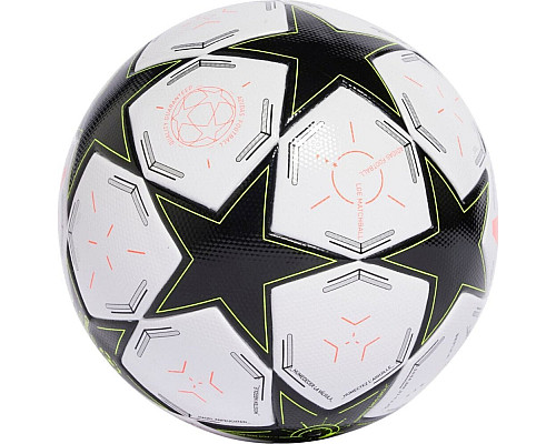 М'яч футбольний Adidas UCL League IX4060 розмір 5, біло-чорний