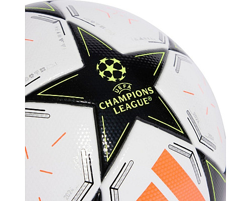 М'яч футбольний Adidas UCL League IX4060 розмір 5, біло-чорний