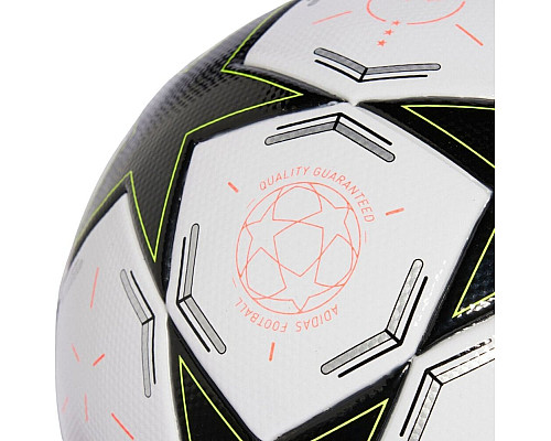 М'яч футбольний Adidas UCL League IX4060 розмір 5, біло-чорний