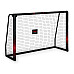 Ворота футбольні 180 x 120 x 60 см NS-463 чорно-червоні