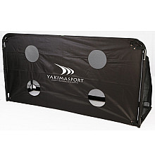 Мішень для футбольних воріт Yakimasport Giza 300 х 150 см, чорна