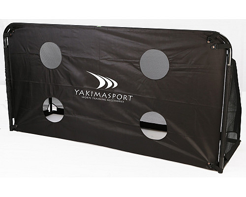 Мішень для футбольних воріт Yakimasport Giza 300 х 150 см, чорна