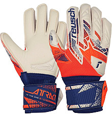 Рукавички воротарські Reusch Attrakt Silver Junior 5572214 2500 р.7, помаранчево-сині