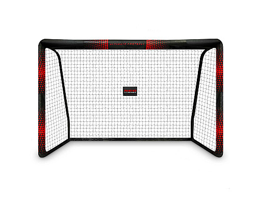 Ворота футбольні Neo‑Sport Dots NS‑473 300 х 200 х 120 см, чорно-червоні
