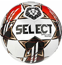 М'яч футбольний Select BRILLANT SUPER FIFA (HS) v23 розмір 5, біло-червоний