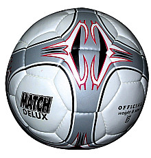 М'яч футбольний Match Deluxe розмір 5, сірий