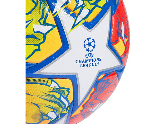 М'яч футбольний Adidas UCL League IN9334 розмір 4, різнокольоровий