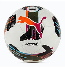 М'яч футбольний Puma Orbita 4 HYB (FIFA Basic) розмір 4, біло-чорний