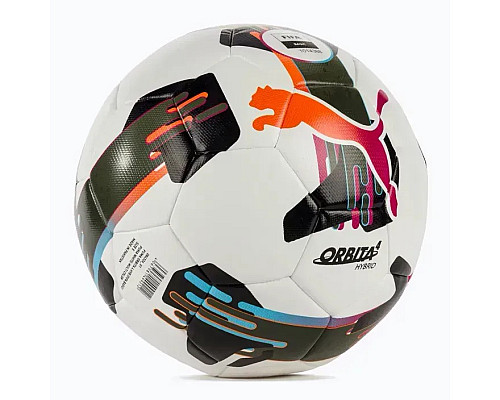 М'яч футбольний Puma Orbita 4 HYB (FIFA Basic) розмір 4, біло-чорний