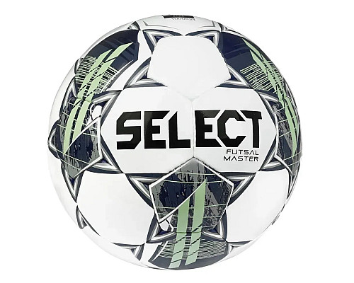 М'яч для футзалу Select Futsal Master (FIFA Basic) v22 розмір 4, біло-зелений
