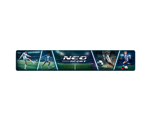 Ворота футбольні Neo‑Sport NS‑497 300 х 200 х 90 см, чорні