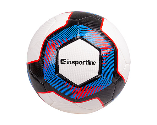 М'яч футбольний inSPORTline Spinut розмір 5, різнокольоровий