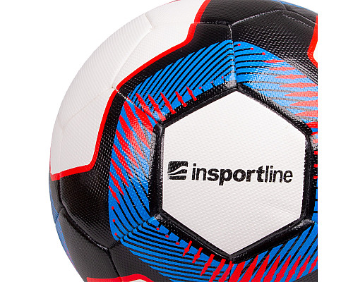 М'яч футбольний inSPORTline Spinut розмір 5, різнокольоровий