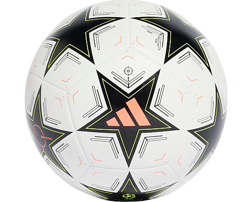 М'яч футбольний Adidas UCL IX4062 розмір 4, біло-чорний