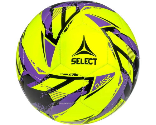 М'яч футбольний Select Classic v26 розмір 4, зелено-фіолетовий