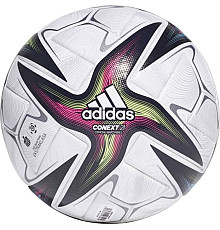 Футбольний м'яч Adidas Conext 21 Ekstraklasa PRO GU1550 GU1550 - білий зі вставками 