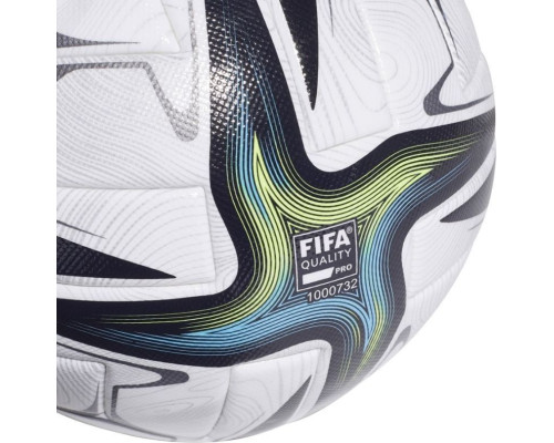 Футбольний м'яч Adidas Conext 21 Ekstraklasa PRO GU1550 GU1550 - білий зі вставками Футбольний м'яч Adidas Conext 21 Ekstraklasa PRO GU1550 GU1550 - білий зі вставками