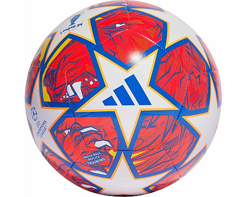 М'яч футбольний Adidas UCL TRN IN9332 розмір 3, біло-червоний
