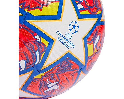 М'яч футбольний Adidas UCL TRN IN9332 розмір 3, біло-червоний