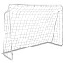 Ворота футбольні Neo-Sport 245 x 155 x 80 см, білі