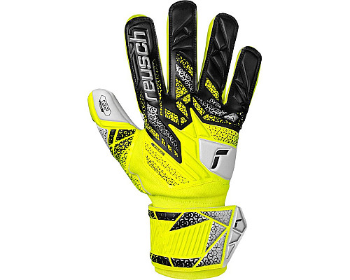 Рукавички воротарські Reusch Attrakt Grip 5570815 2014 р.7,5, жовто-чорні