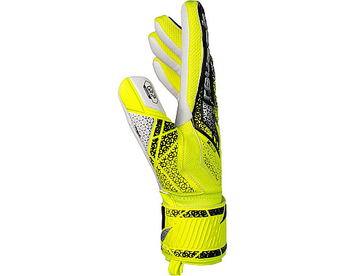 Рукавички воротарські Reusch Attrakt Grip 5570815 2014 р.7,5, жовто-чорні