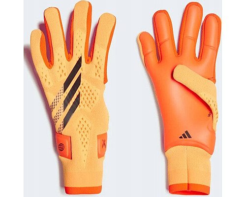 Рукавички воротарські Adidas X GL PRO HN5571 р. 10,5, помаранчеві