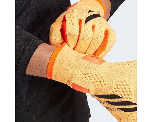 Рукавички воротарські Adidas X GL PRO HN5571 р. 10,5, помаранчеві