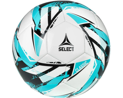 М'яч футбольний Select Classic v26 розмір 4, біло-синій