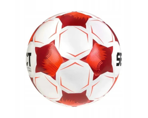 М'яч футзальний Select Futsal Samba v26 розмір 4, біло-червоний