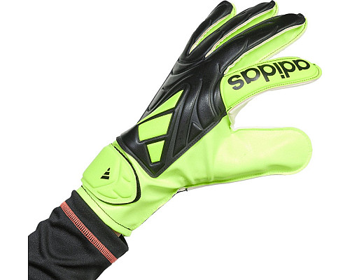 Рукавички воротарські Adidas Copa Club JN5340 р. 8, чорно-зелені