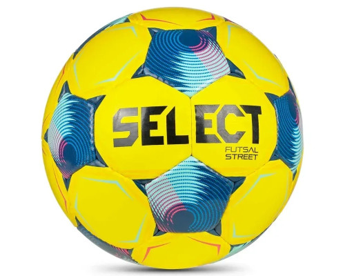 М'яч футзальний Select Futsal Street v26 розмір 4, жовто-синій