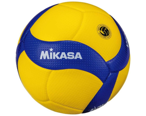 М'яч волейбольний MIKASA V400W розмір 4, жовто-синій