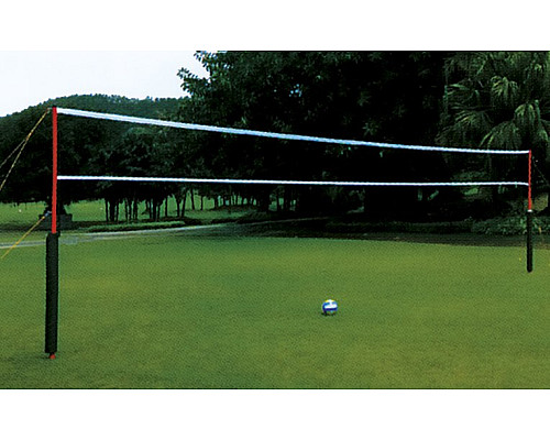 Сітка волейбольна Spartan Sport Deluxe, 975 x 243 см, + м'яч, різнокольорова