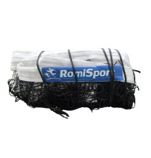 Сітка волейбольна Romi Sport 0,27 см, 950 см, чорно-біла