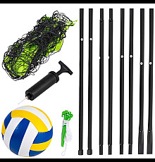 Сітка та рамка для волейболу та бадмінтону 570 см