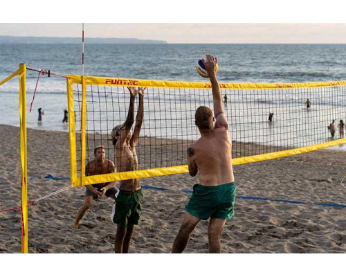 Набір волейбольний FUNTEC Pro Beach Set, жовтий