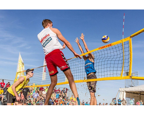 Набір волейбольний FUNTEC Pro Beach Set, жовтий